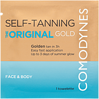 Comodynes Self-Tanning Tücher Gold