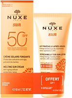 Nuxe Sun Set = Gesicht LSF 50 50ml + After-Sun Lotion 150 ml