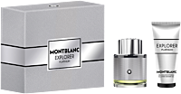 Montblanc Explorer Platinum Set = EdP Nat. Spray 60 ml + Shower Gel 100 ml
