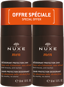 Nuxe Men Déodorant Protection 24H Duo