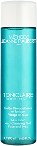 Jeanne Piaubert Toniclaire Double Pureté Gelée Démaquillante et Tonique Visage et Yeux