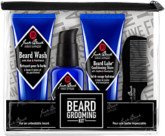 Jack Black Beard Grooming Kit = Beard Wash 44 ml + Beard Lube Conditioning Shave 44 ml + Beard Oil 30 ml + Bartkamm