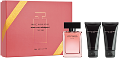 Narciso Rodriguez For Her Musc Noir Rose Set = EdP Nat. Spray 50 ml + Body Lotion 50 ml + Shower Gel 50 ml