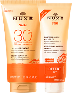 Nuxe Sun Set = Sonnemilch LSF 30 150 ml + Duschshampoo 100 ml