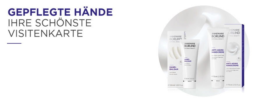 Annemarie B&ouml;rlind Handpflege