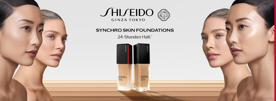 Shiseido Synchro Skin Foundations